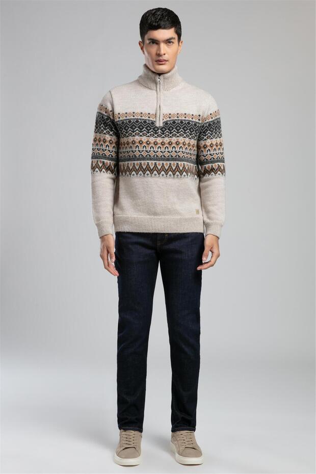 Ground men's Mock Neck sweater