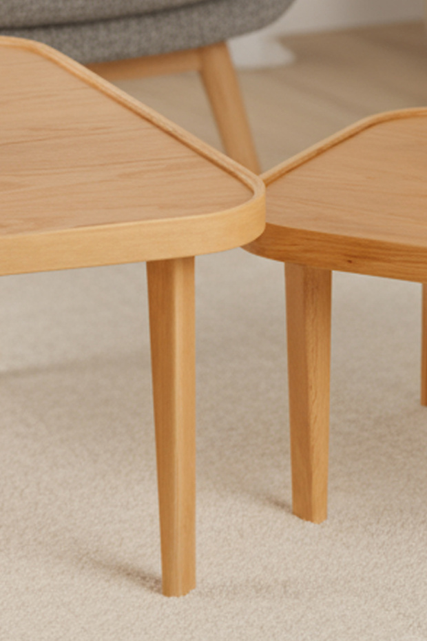 Pera Orta Sehpa İkili Set Ceviz - 3