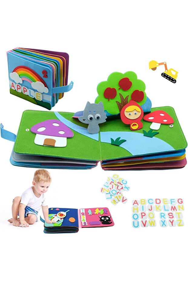 كتاب قماشي تعليمي - 8