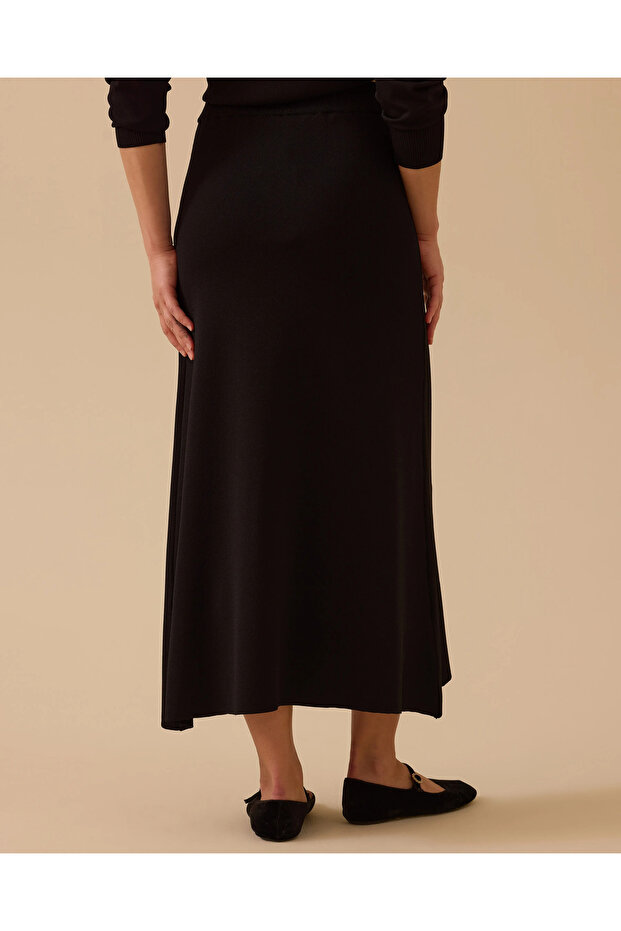 Fusta simplă croială din tricot - 2