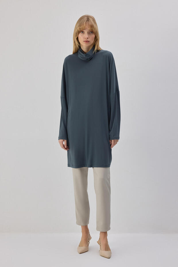 T KOL ÖRME TUNİK - 3