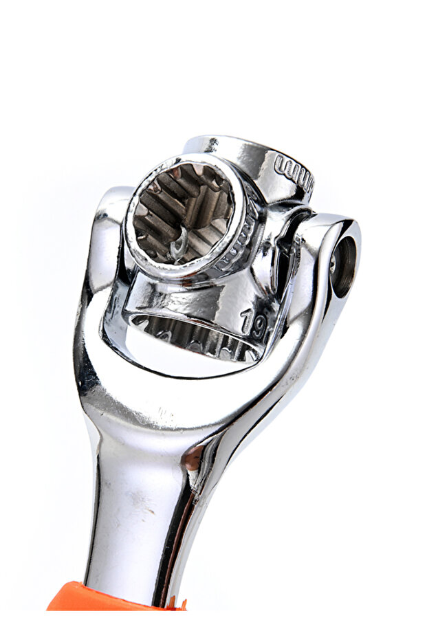 8 in 1 Multi Function Wrench - Interchangeable Socket Tool - 4