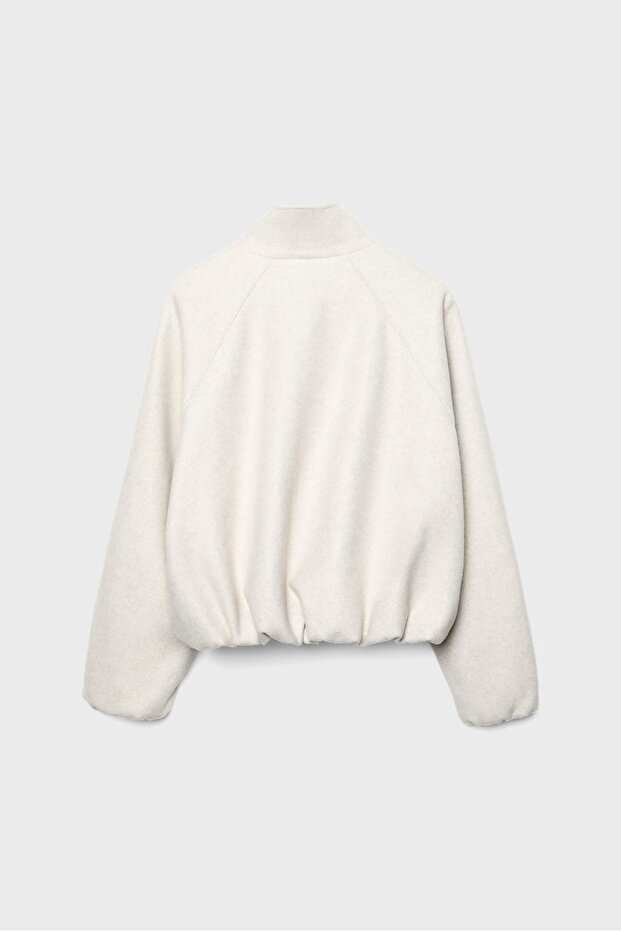 سترة قاذفة ناعمة الملمس - 7