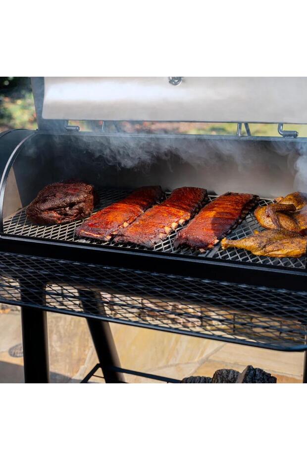 Char-Griller Competition Pro Offset Smoker Mangal - 7