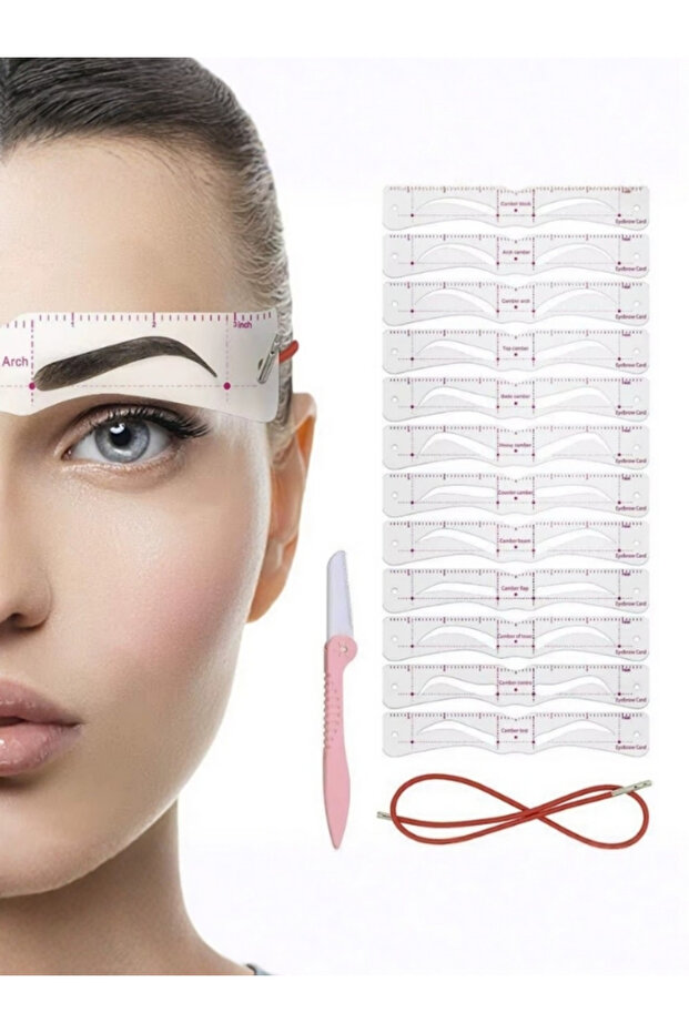 Eyebrow Drawing Template 12 Different Eyebrow Design Templates