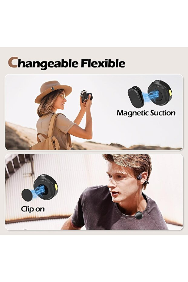 Delieu Q8 Wireless Lavalier Microphone — Lightning & USB-C, 1000ft Range, Noise Cancellation - 8