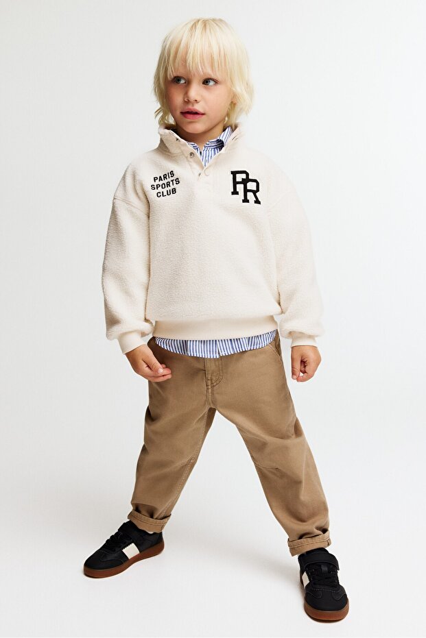 Pelüş Sweatshirt - 2