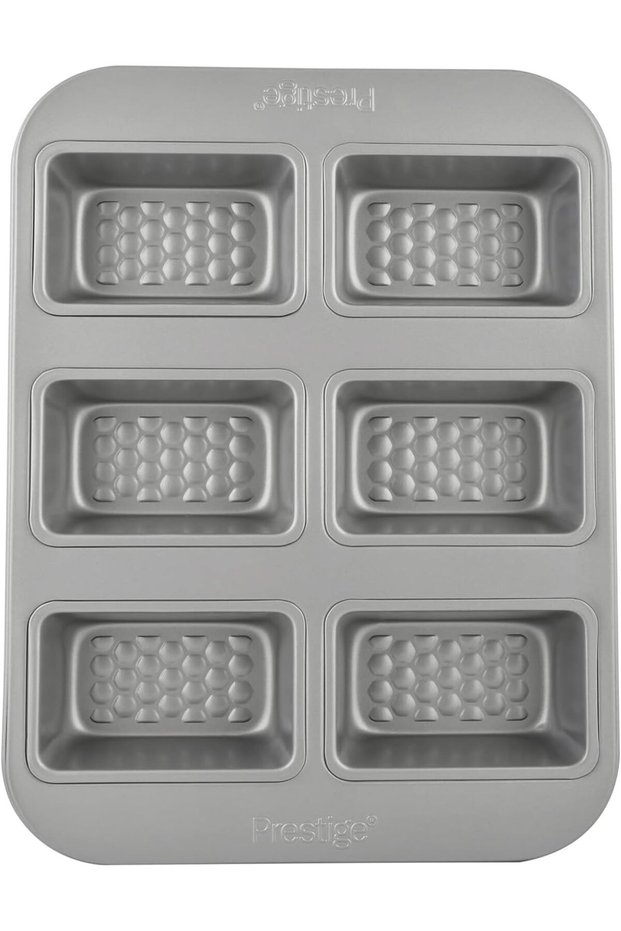 Mini Loaf Pan, 6 Cup, Grey
