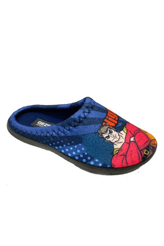 13595 Temal Fabric Boys' Carpet Slippers 27-29