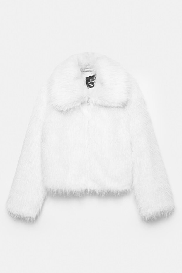 Suni kürk ceket - 6