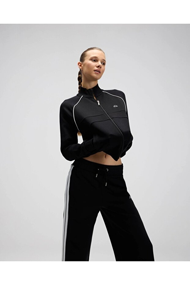 EF535-BK Kadın Siyah Sweat - 2