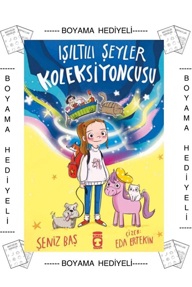 Boyamalı- Işıltılı Şeyler Koleksiyoncusu Şeniz Baş 4. 5. 6. 7. Sınıf Okuma Kitabı