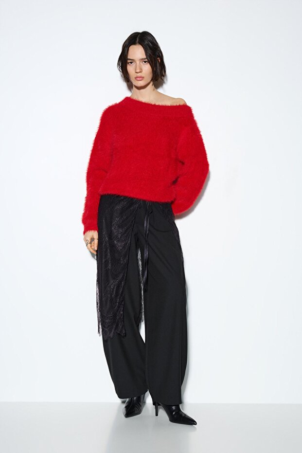 Asimetrik suni kürk kazak - 3