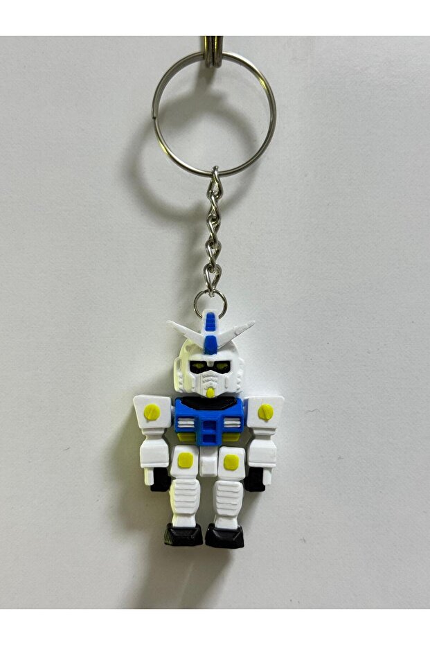 3D Robot Model Keychain - 4