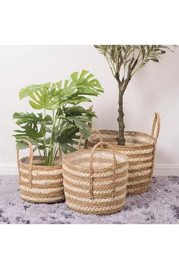 سلال خوص بوهيمي Bohemian Rattan Baskets