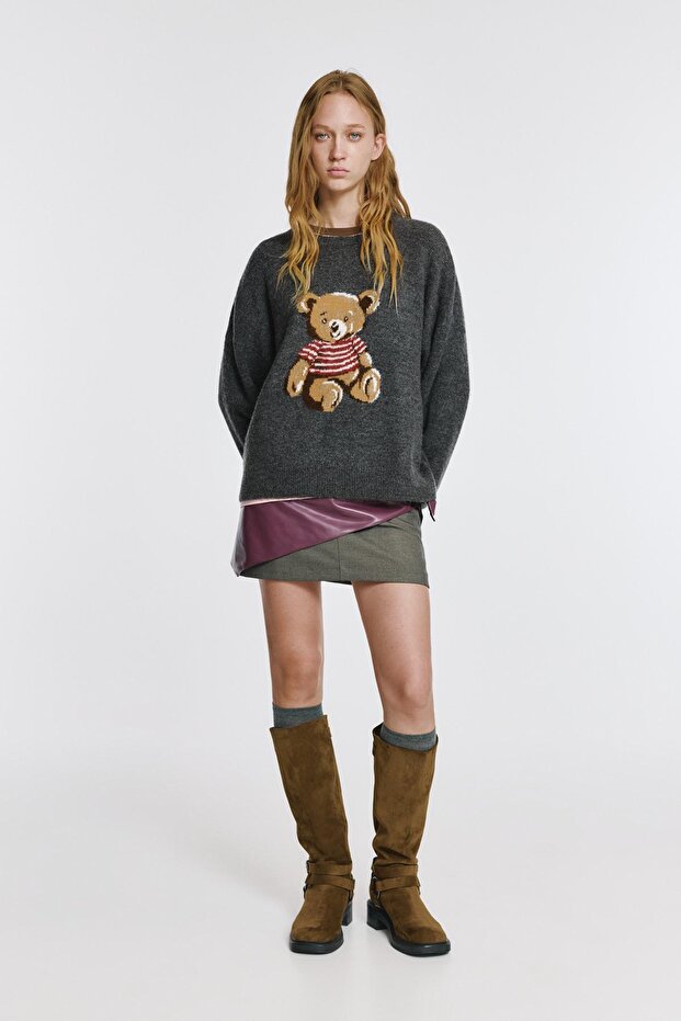 Ayı desenli kazak - 3