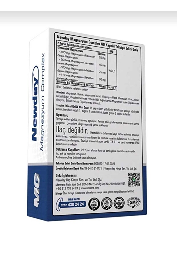 NEWDAY Manesium Complex 2 Li Paket - 3