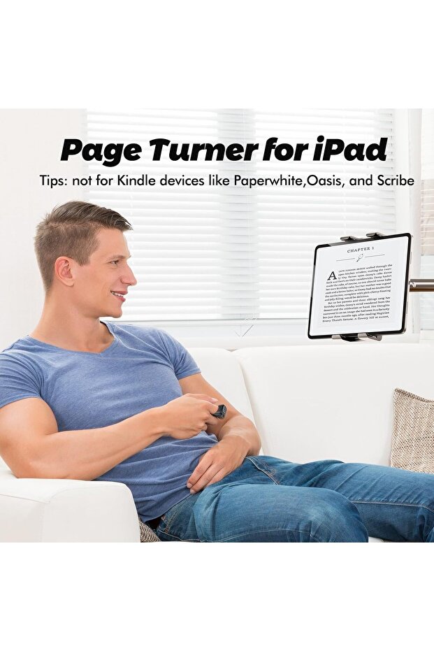 حلقة تمرير تيك توك اللاسلكية، حلقة تحكم عن بعد بتقنية البلوتوث لأجهزة آيفون/أندرويد، حلقة تقليب صفحات التطبيق - 5