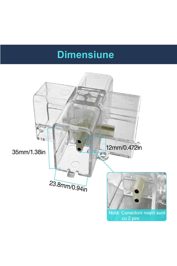 Conector Honeycomb Tip Cruce - 2