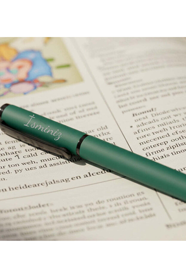 Green Rollerball Pen - 2