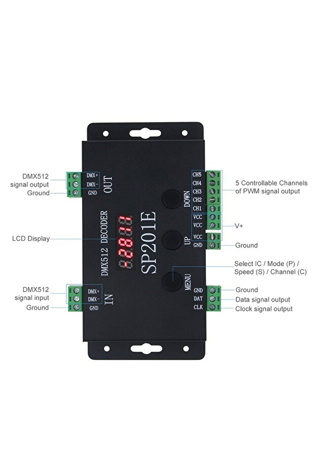 Controller LED Pixel Digital - 6