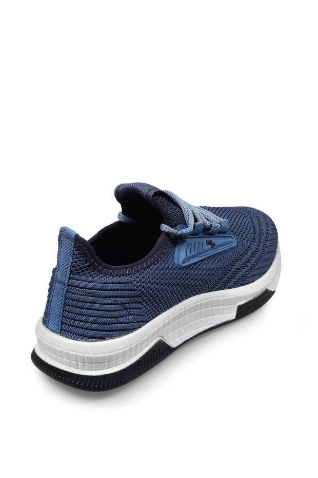 MP Erkek Triko Sneakers Spor Ayakkabı İndigo MP2346 - 3
