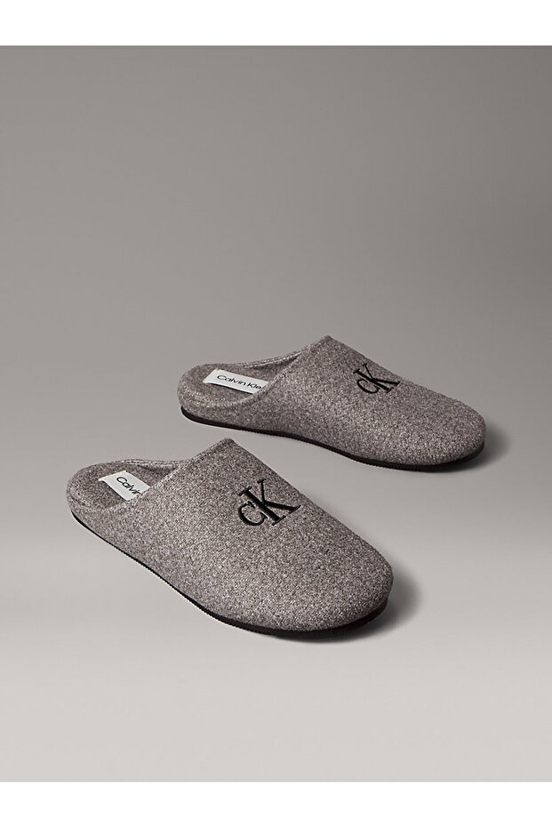 Kadın Gri Ev Terliği - 2