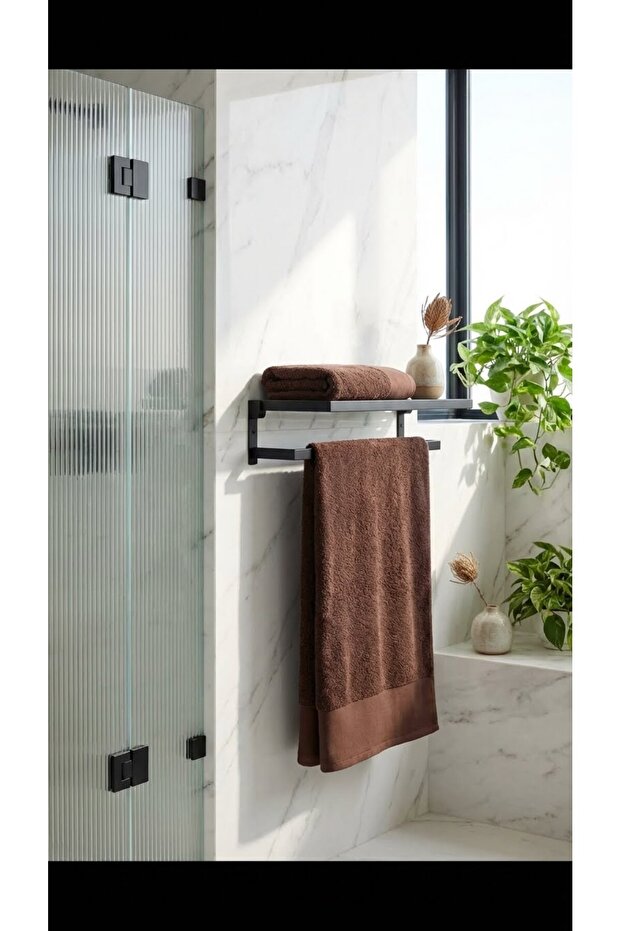 منشفة حمام أساسية ناعمة مقاس 70×140 سم مصنوعة من القطن بنسبة 100% - 1