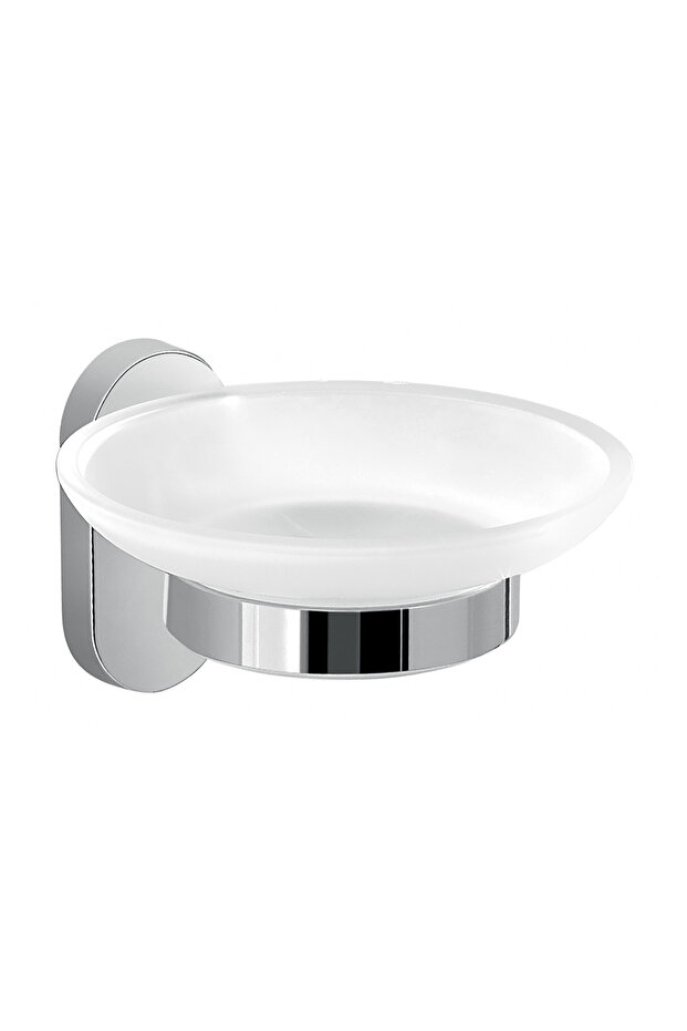 طبق صابون فيبو - كروم - 1