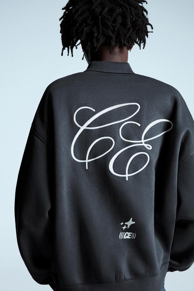 Polo sweatshirt baskı - 3