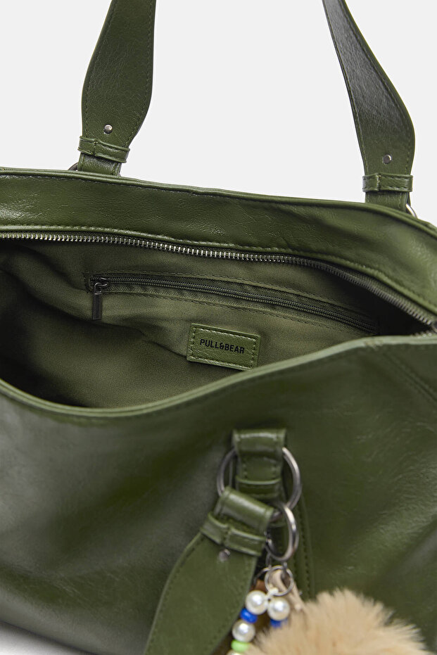 Süslemeli tote çanta - 4