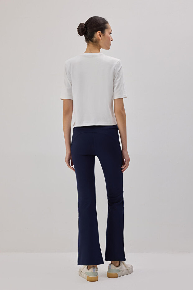 İSPANYOL PAÇA ÖRME PANTOLON - 5