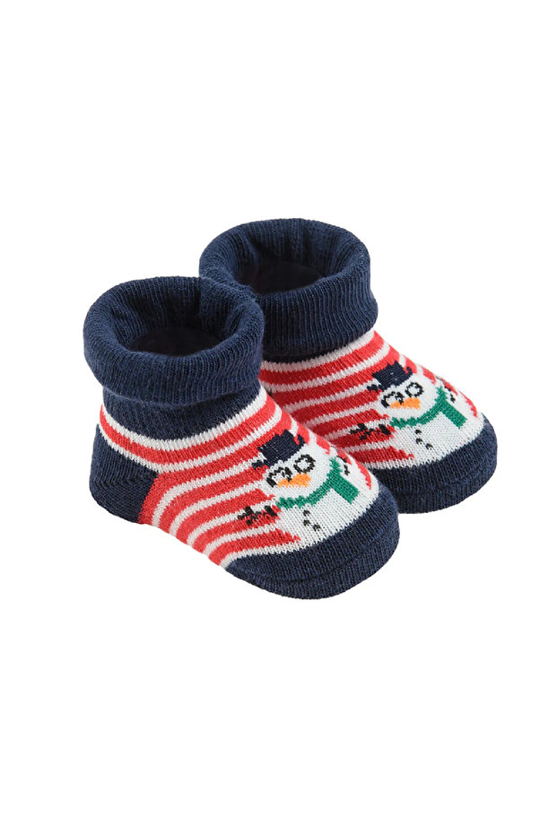 Socks, Navy Blue - 1