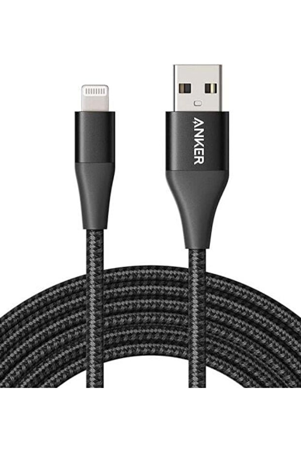 كابل PowerLine+ USB إلى Lightning بطول 1.8 متر - أسود
