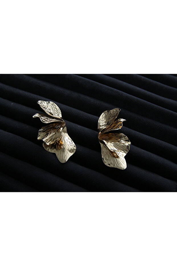 Çiçek Çelik Küpe - 3