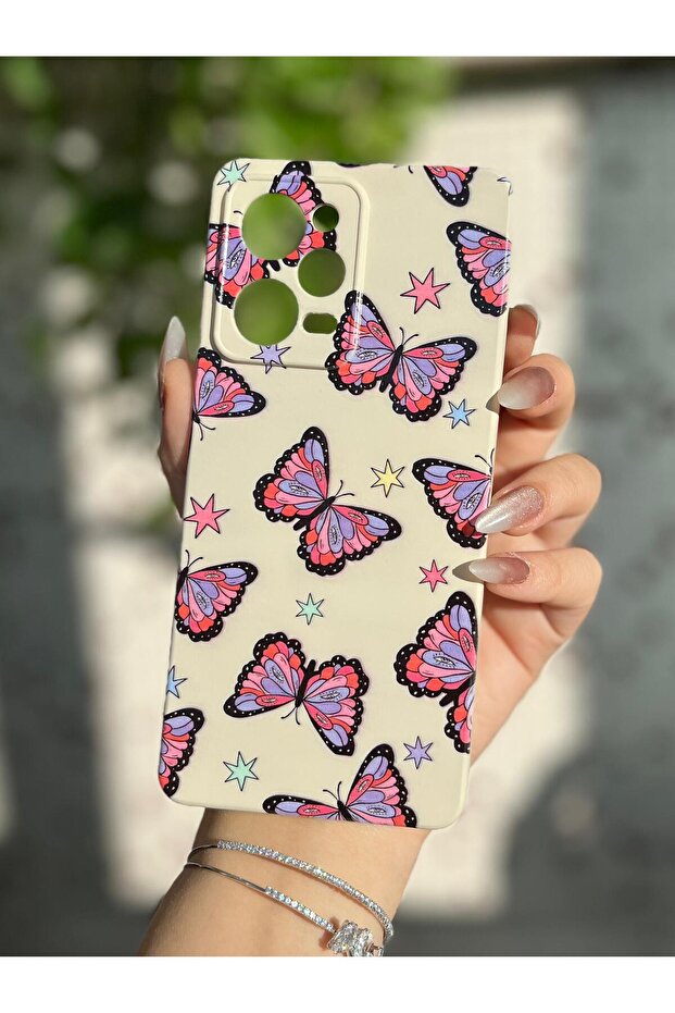 Redmi Note 12 Pro 5g Compatible Camera Protected Launch Patterned Phone Case - 1