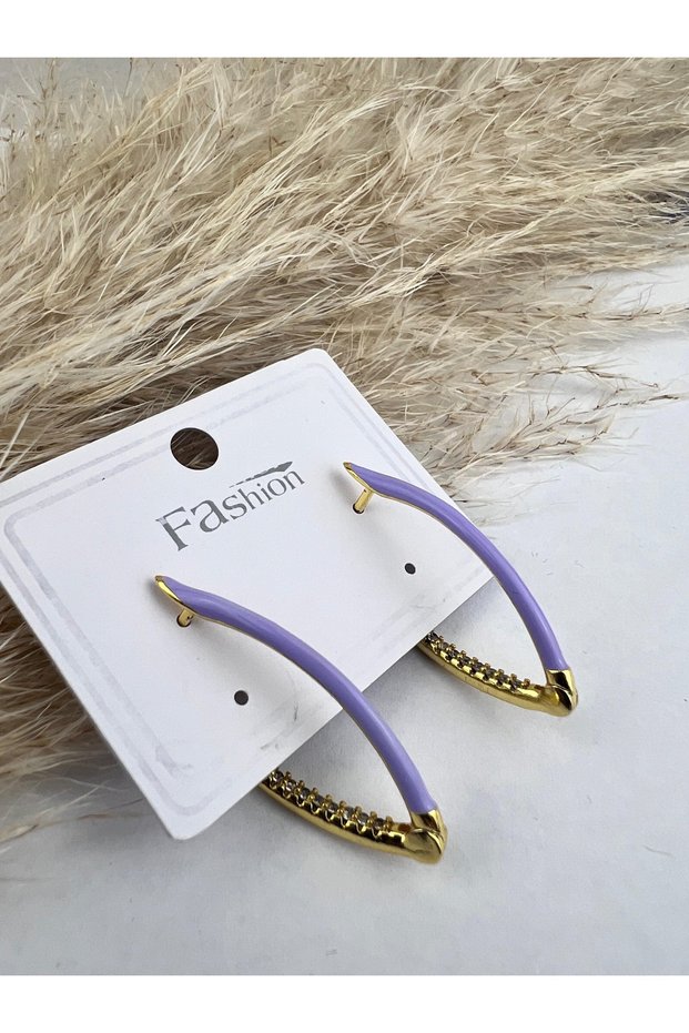 Lilac Stone Women's Earrings