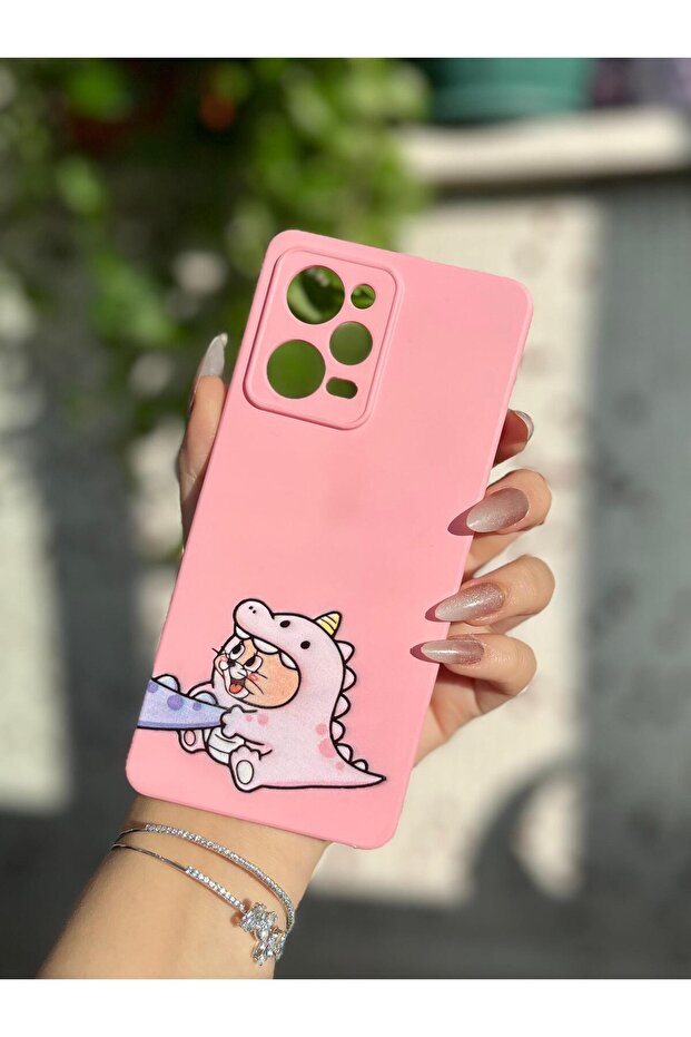 Redmi Note 12 Pro 5g Compatible Camera Protected Launch Patterned Phone Case - 3