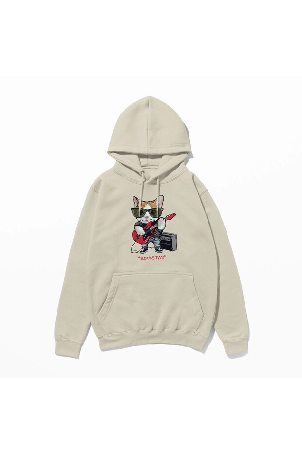 Rockstar Cat - Hoodie