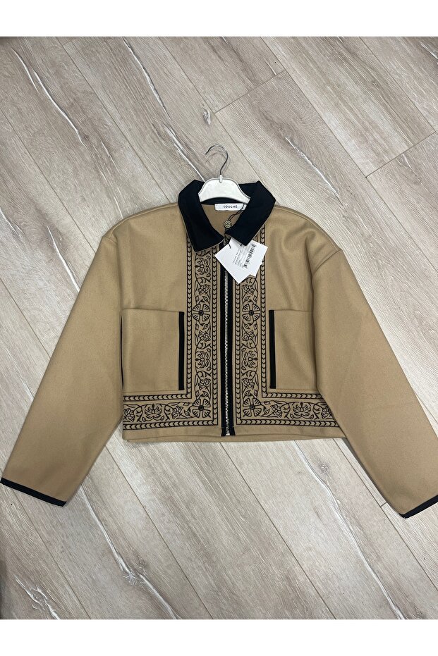 Nakış İşlemeli Ceket - 1