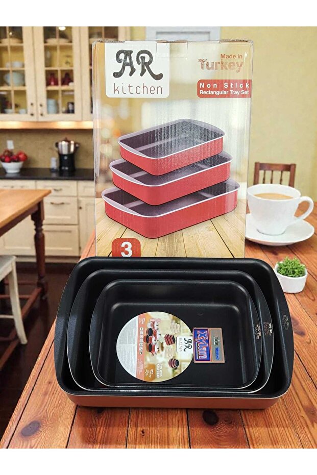 طقم صينية خبز تيفال مستطيل - 1