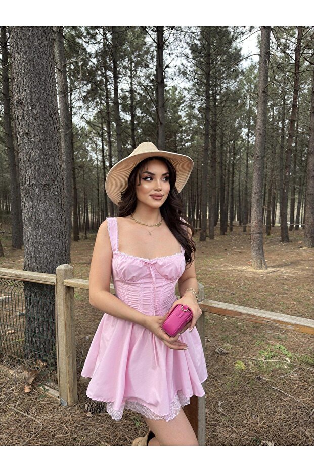 Agatha Dantel Elbise - 3