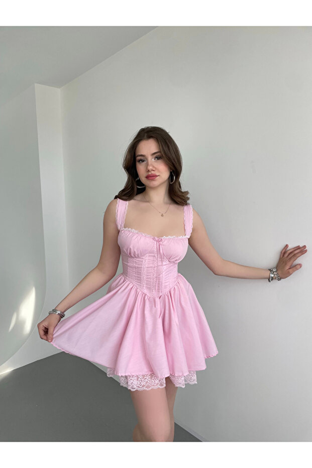 Agatha Dantel Elbise - 8