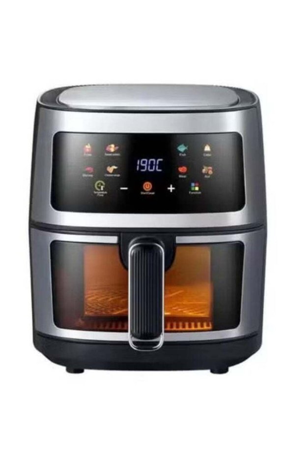 8L Large Capacity Air Fryer, 2400W, Digital Touchscreen