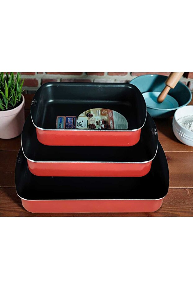 طقم صينية خبز تيفال مستطيل - 2