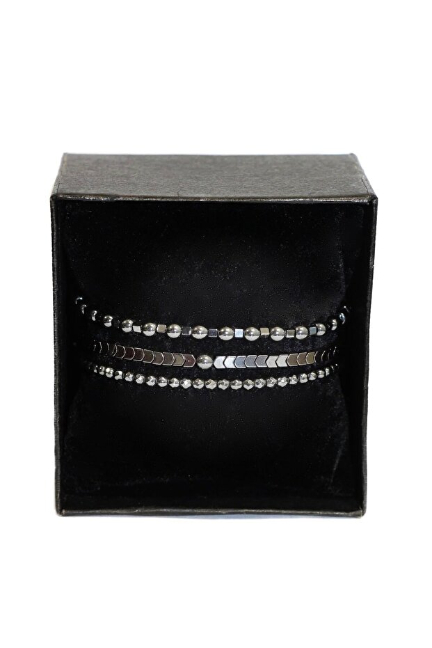 Set bratari barbati Simple Stack - 2