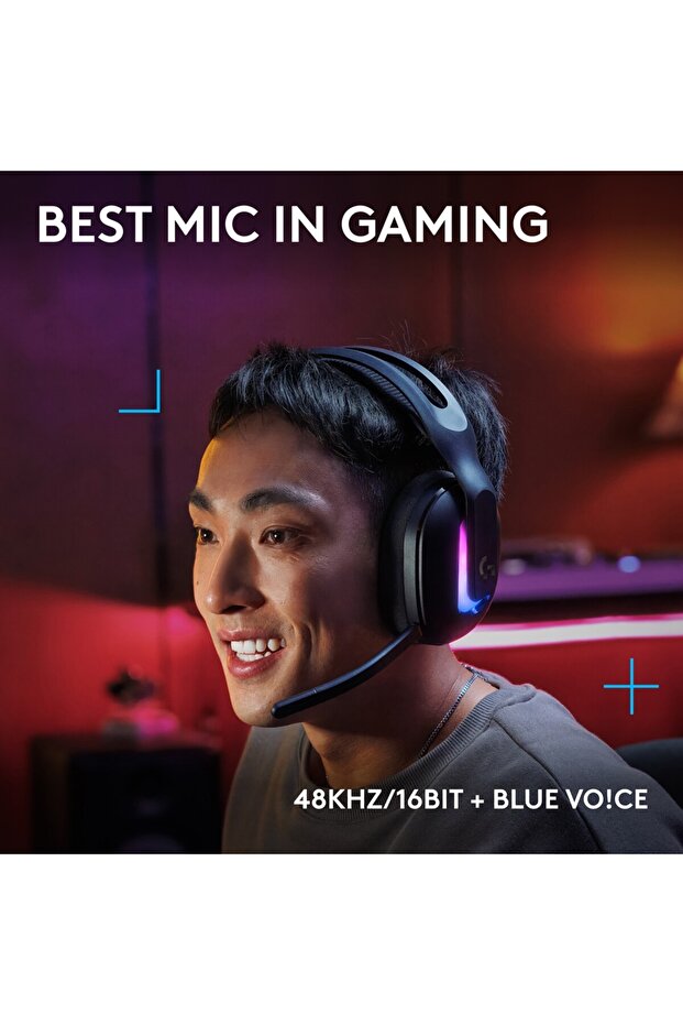 G522 Wireless Gaming Headset, Multiplatform, USB-C, Black - 4