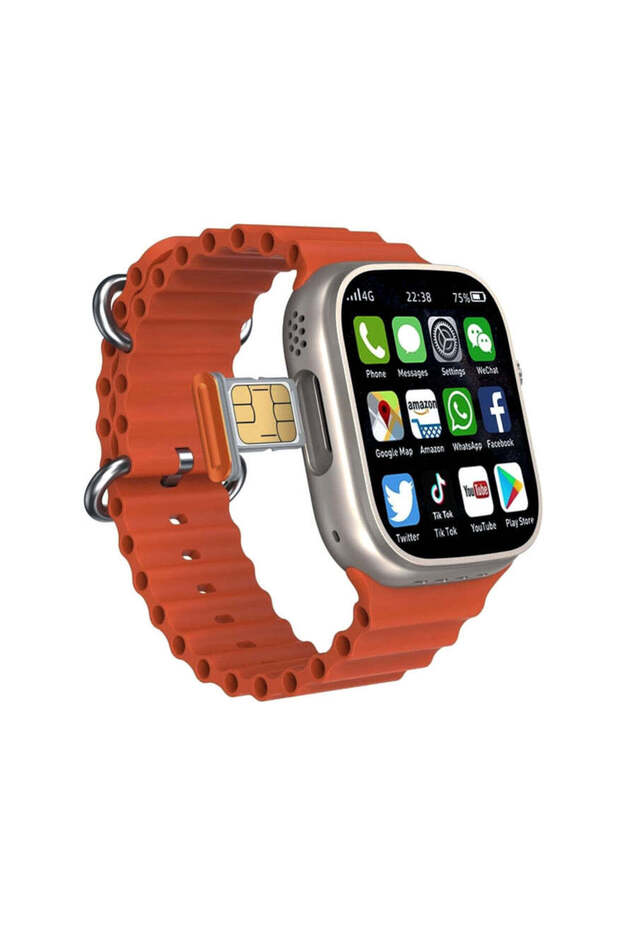 Advanced Smart Watch with Built-in Camera and 4G Network - 1