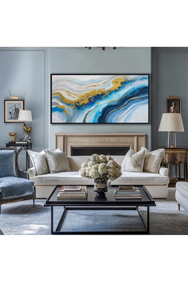 Beautiful Large Framed Canvas Wall Art 60x120 cm – Wall Art Landscape Decor