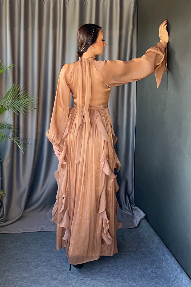 Zarafet Dalgası Elbise - 4